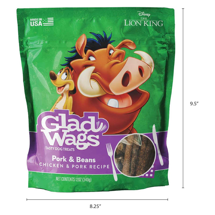 Disney Glad Wags 12oz Flavor Pork & Beans