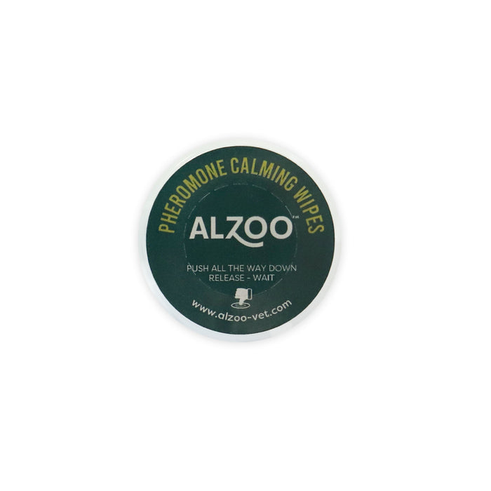 Pheromone - Based Calming Wipes for Dogs & Cats, 7 Single Use Wipes - 7VXU - 4