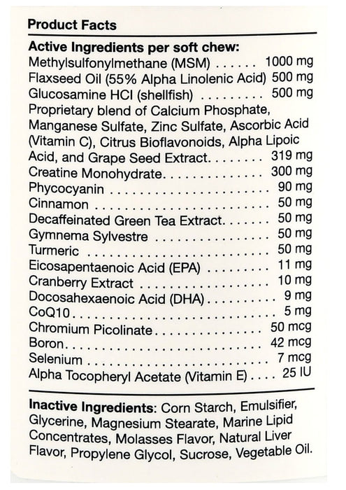 Phycox MAX Soft Chews, 90 ct - V9PD - 3