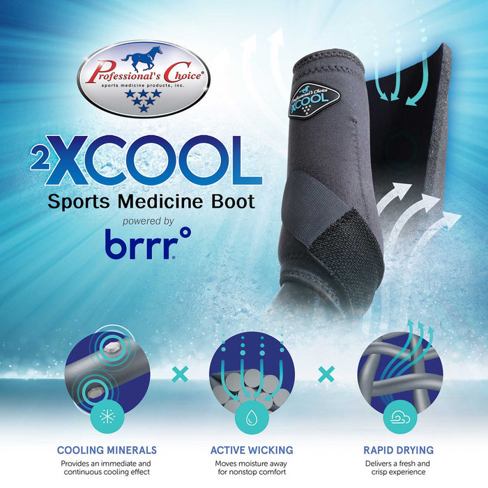 Professional's Choice 2XCool Sports Medicine Boot, 4 - pack - PL14SM - Cheetah - Medium - 3