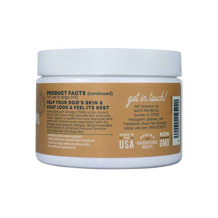 Plant - Based Skin & Coat Soft Chews for Dogs, 90 ct - 7VXT - 3