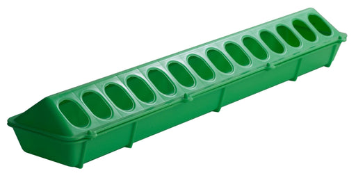 Plastic Chicken Feeder, 20"L - BE05 - Lime Green - 3