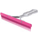 Plastic Fluffer Comb - WLCBO - Purple - 5