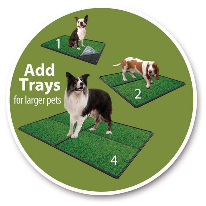 PoochPad Indoor Turf CLASSIC Premier Dog Potty System - PPAA - Replacement Grass - 7