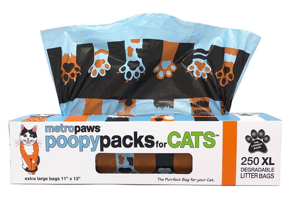 Poopy Packs for Cats, 250 bags per Roll — Pet Supplies 4 Less