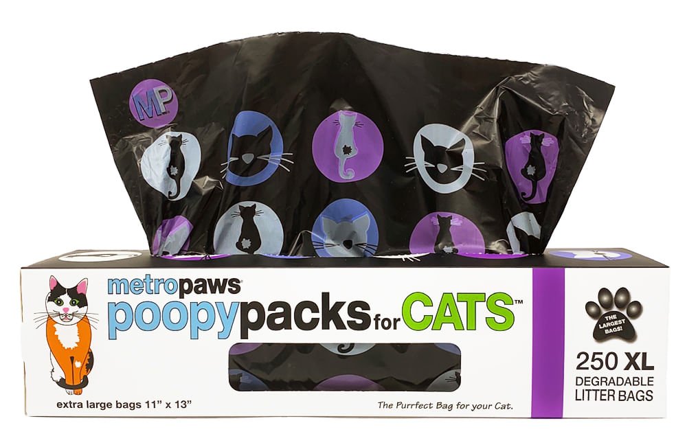 Poopy Packs for Cats - BB21A - Purple - 4