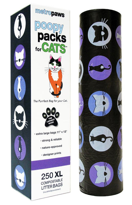 Poopy Packs for Cats - BB21A - Purple - 5