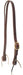 Jeffers Poplar Head Premium Oiled Harness Leather 1"W Split Ear Headstall - 1211QH - Brown - 1