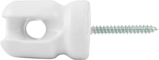 Porcelain Insulator & Lag Bolt Combination, Single - D4P8 - Heavy duty - 1
