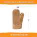 Powerbone Oven Mitt Dog Chew Toy for Power Chewers, 7" - 022TPB-1352 - Meaty - 3