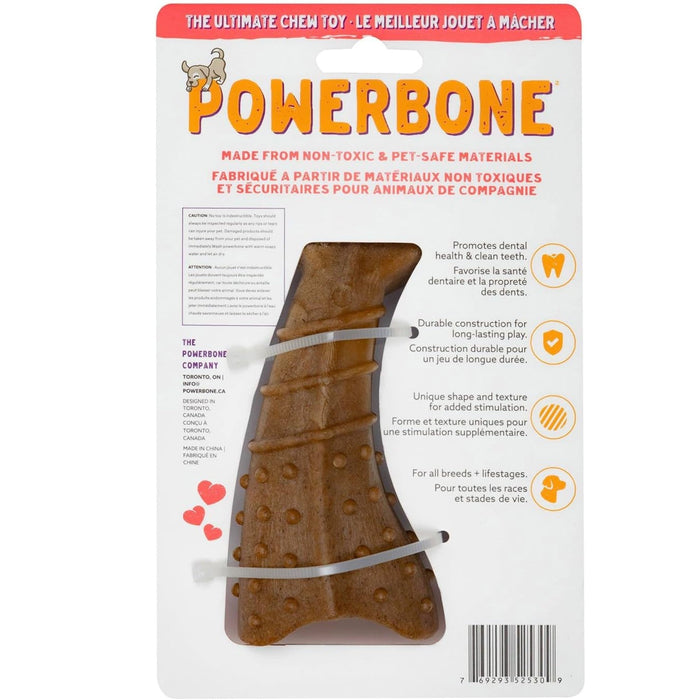Powerbone Twist Tail Dog Chew Toy for Power Chewers, 6'' - 022TPB-1281 - Meaty - 2