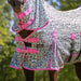 Pre - Sale Jeffers Expression Softmesh Combo Neck Horse Fly Sheet - JEFZY2 - Pre - Sale Party Cheetah - 66" - 19