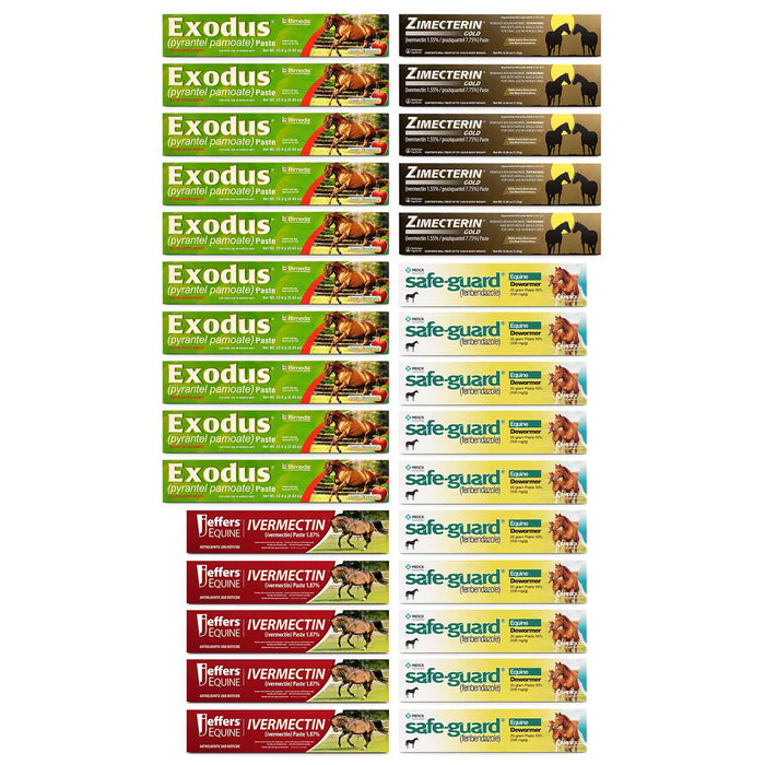 Premium Horse Wormer Kit for 5 Horses - JVPQ - 3