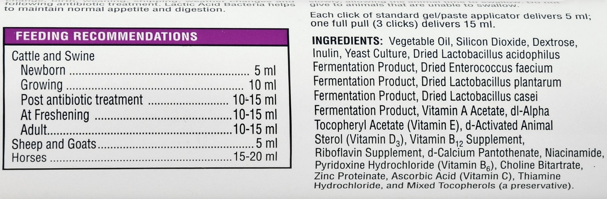 Probiotic Plus Paste - VPP5 - 300 cc - 9