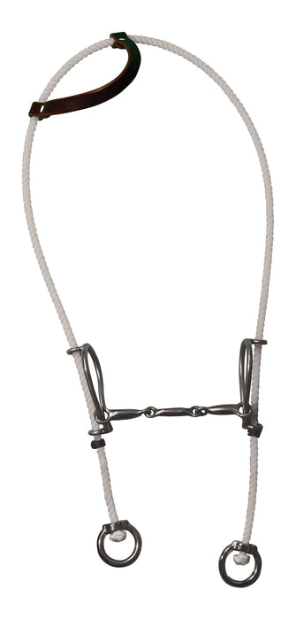 Professional’s Choice 3 - Piece Snaffle Rope Gag - PL14O9 - Stainless Steel - 1