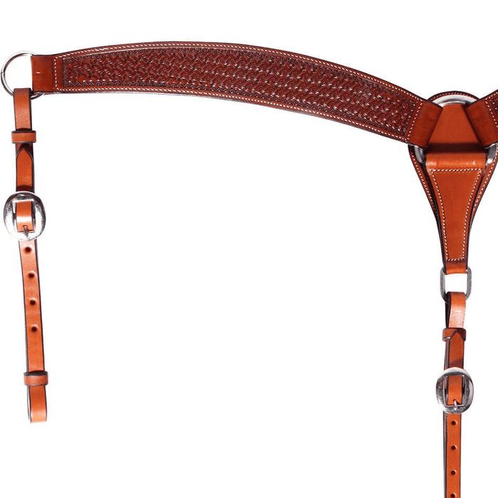 Professional's Choice Chestnut Windmill Breast Collar - PL14KB - 2