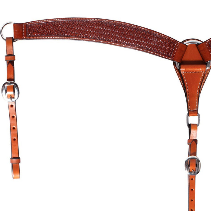 Professional's Choice Chestnut Windmill Breast Collar