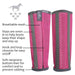 Professional's Choice Deluxe Breathable Mesh Horse Fly Boots, 4 pack - PL14KZ - Pink - Medium - 9