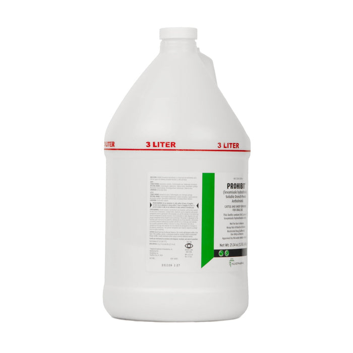 Prohibit Soluble Drench Dewormer for Cattle & Sheep - A2PH - Prohibit Soluble Oral Drench, 605g - 4