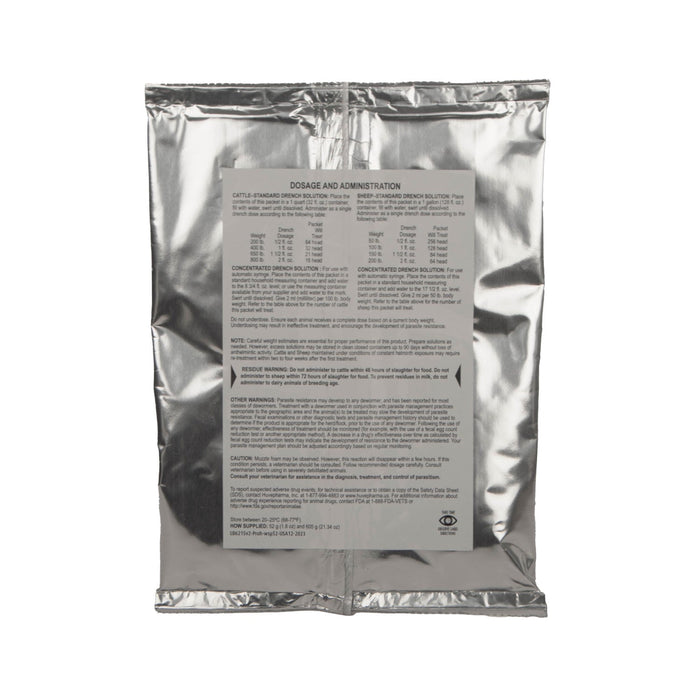 Prohibit Soluble Drench Dewormer for Cattle & Sheep - A2PH - Prohibit Soluble Oral Drench, 605g - 5