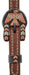 Weaver ProTack Thunderbird Split Ear Headstall - WLCHV - Russet - Horse - 2