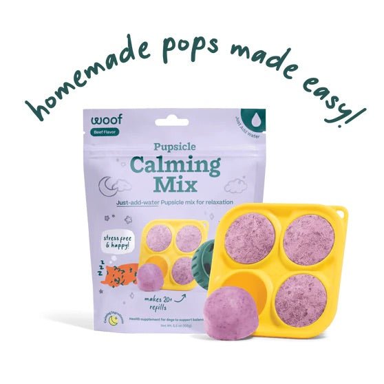Pupsicle Pops Flavored Treat Mix - WO2BK - Calming Mix - Beef - 5.5 oz - 21