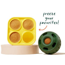 Pupsicle Re-Freezable Dog Treat Tray Mold – DIY Frozen Dog Treats, Silicone Freezer Mold