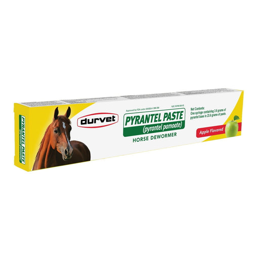 Pyrantel Paste (pyrantel pamoate) Horse Dewormer - 7VW6 - 23.6g - Apple - 1