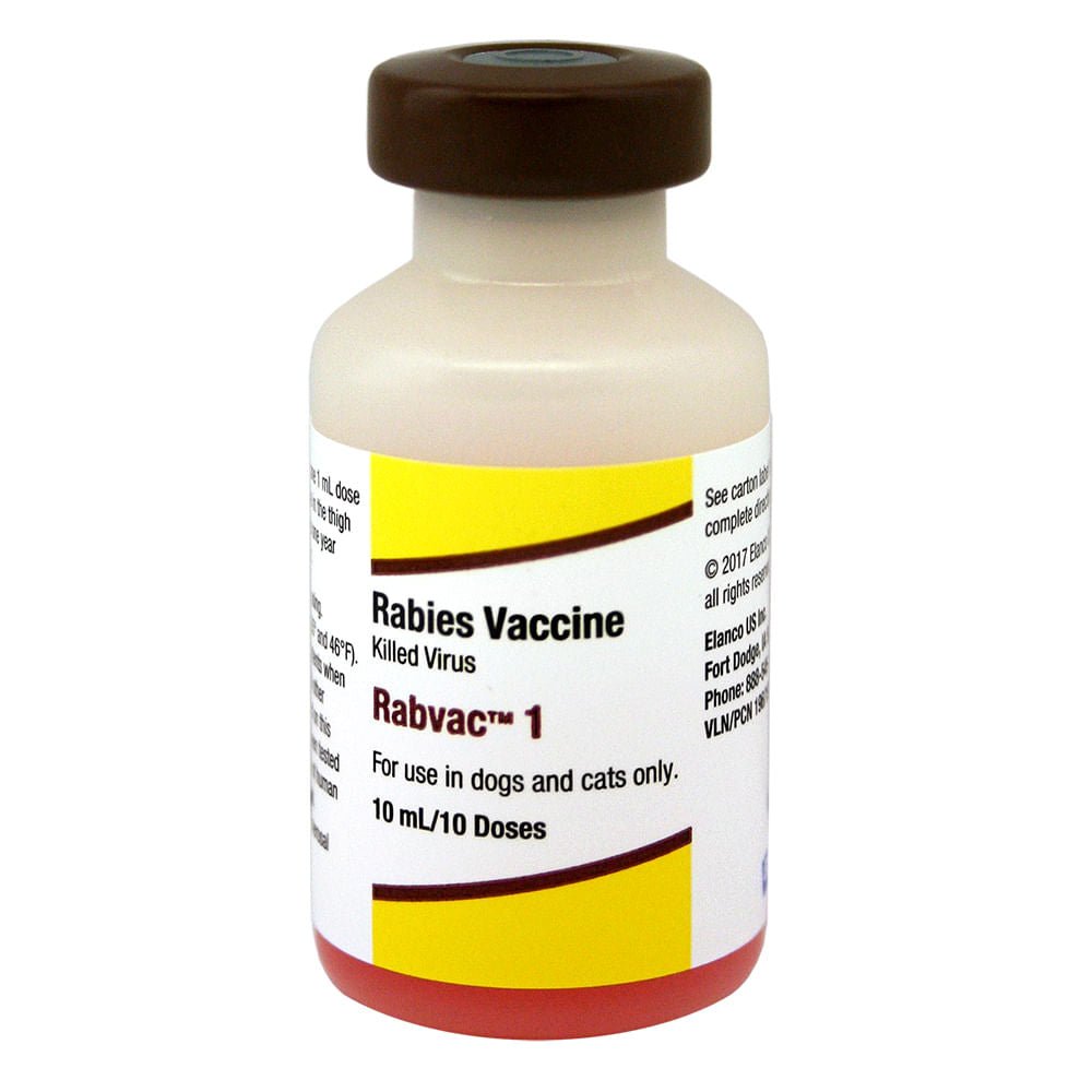 Rabvac 1 Rabies Vaccine for Dogs and Cats — Pet Supplies 4 Less