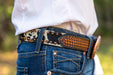 Rafter T Peppered Hide Ladies' Belt - RTRFM - Small - 4