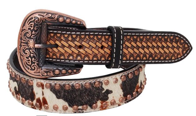 Rafter T Peppered Hide Ladies' Belt - RTRFM - Small - 1