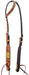 Rafter T Thunderbird Single Ear Headstall, Full, Lt Oil - Jeffers - Horse Supplies > Horse Tack > Bridles & Headstalls