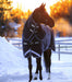 Rambo Duo Horse Turnout Blanket, 1000D, Removable Liner - FO2LW - 69 in - Navy/Sky Blue - 4