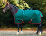 Rambo Original Horse Blanket, Lite, 1000D, 0 Grams - FO3389 - 66 in - Green/Red - 1