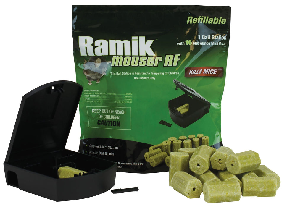 Rami K Ramik Refillable Rodent Control Bait Stations — Pet Supplies 4 Less
