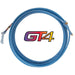 Rattler GT4 Four-Strand Team Roping Rope, 30 ft - CR1Y3 - X-Soft - 30 ft Head - Blue - 1