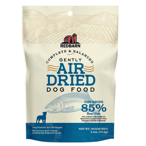 Redbarn Air Dried Recipe Dog Food, Fish, 2.5 oz- Jeffers - Dog Supplies > Dog Food > Dry Dog Food