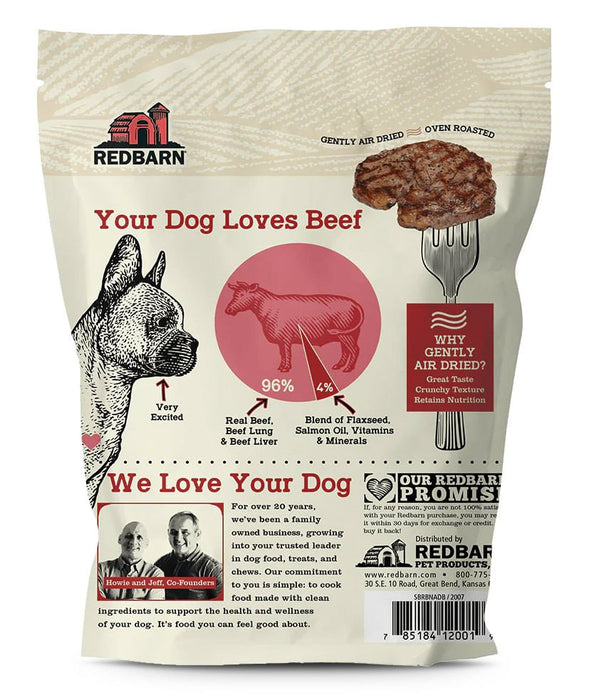 Redbarn High Protein Grain Free Air Dried Recipe Dog Food - 24R7 - 2 lb - Beef - 9