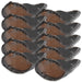 Redbarn Dog Treats Filled Cow Hoof - 24C4-10 - Peanut Butter - 10 Pack - 12