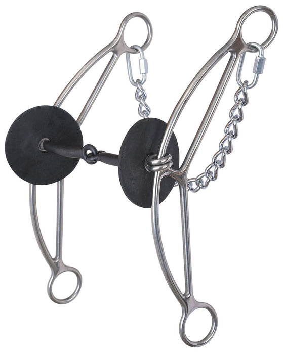 Reinsman Josey Long Shank Banana Gag Bit - RD1CF - 2