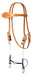 Reinsman Sharon Camarillo Draw Gag Bridle, Full - RD1GT - Harness Brown - Full - 1