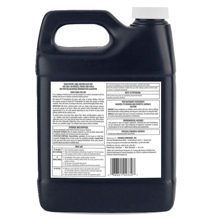 Repel - X pe Emulsifiable Fly Spray - FAQB-6K - 32 oz - 6 - 12