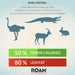 Roam Dog Treats The Boss - Trich Ostrich Bone - RO211 - Ostrich - See product for details - 5