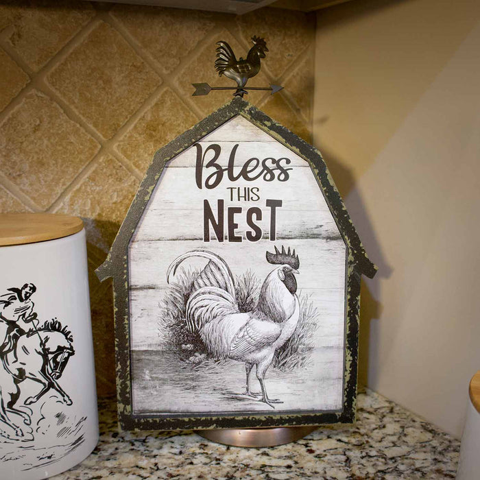 Rooster Barn Sign - JTIA91 - Multi - 2