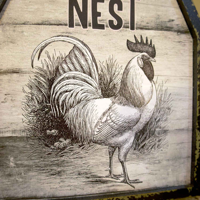Rooster Barn Sign - JTIA91 - Multi - 3