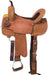 Royal King Branson Roughout Barrel Saddle, Brown - JTIA5L - 15 in - 1