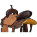 Royal King Dublin Barrel Saddle, 15" - JTIB6Q - Brown - 4