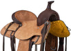 Royal King Sparks All Around Saddle - JTIB6Z - Brown - 14 in - 3
