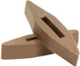 Rubber Rein Stops Pair - IACC - Brown - 1