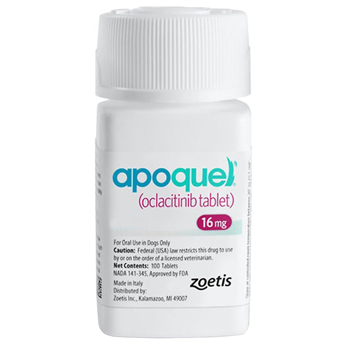 Rx Apoquel (oclacitinib) Tablets for Dogs by Zoetis - 012PFZ-1698-30 - 16 mg - 30 Tablets - 11